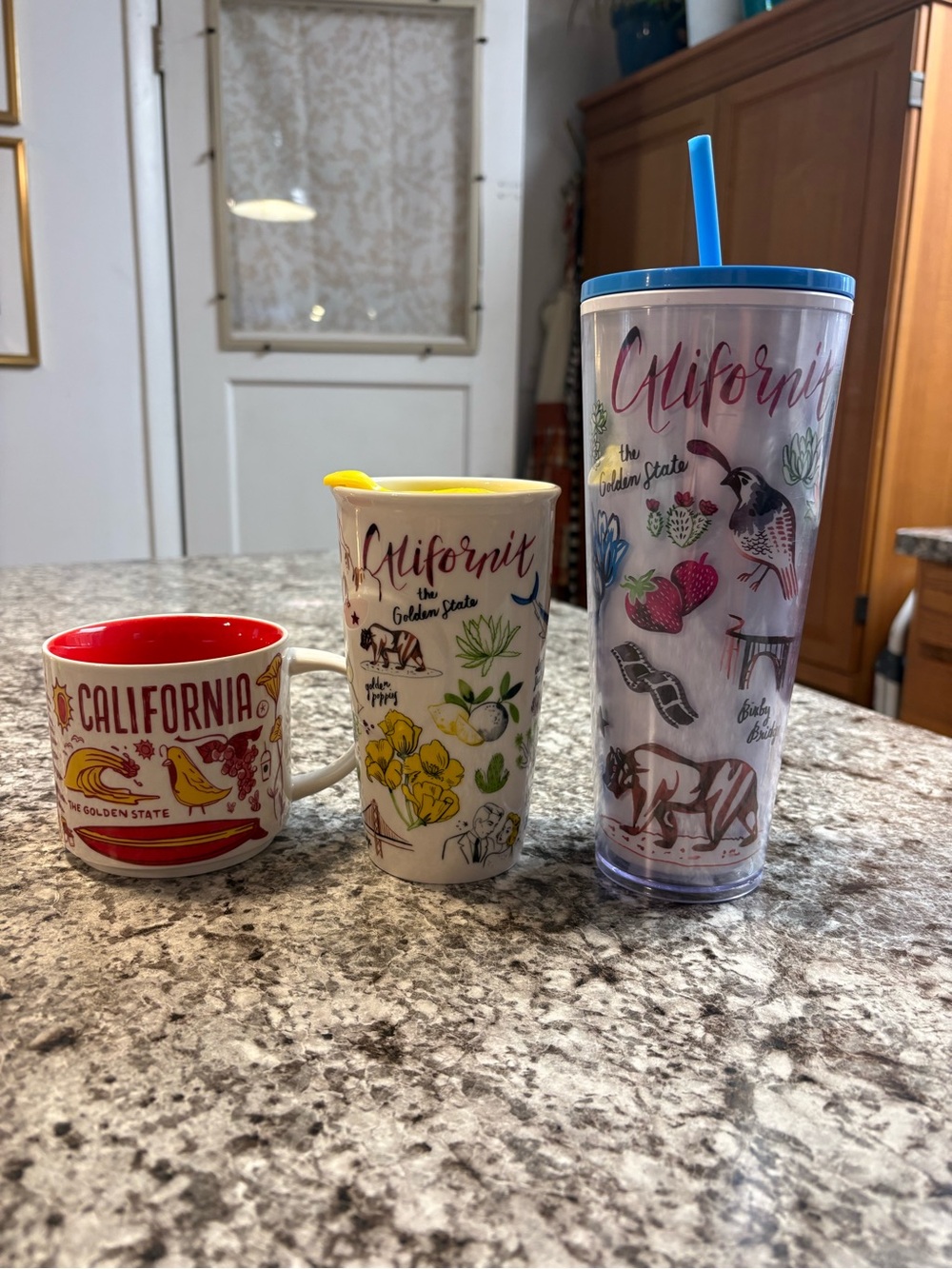 Starbucks BEEN THERE SERIES California Travel Tumblers and Mug